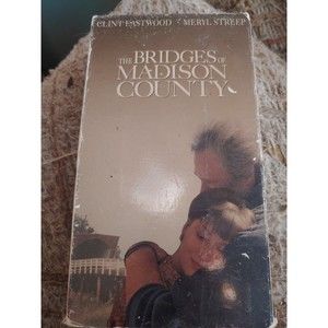 The Bridges of Madison County (VHS, 1995)  Meryl Streep, Clint Eastwood